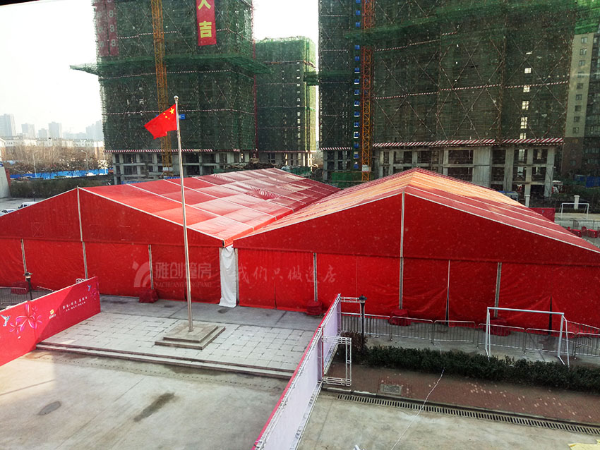 圓你公主夢(mèng)的鄭州婚慶篷房租賃出租廠家