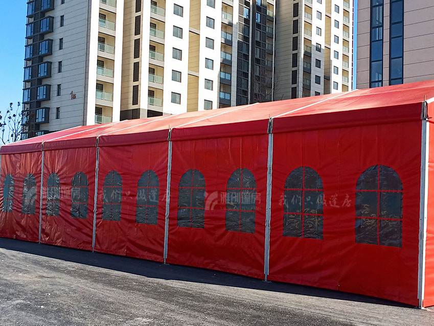 駐馬店篷房租賃出租公司講解篷房穩(wěn)固搭建的使用細(xì)節(jié)是什么？